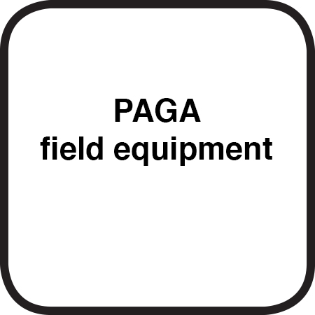 PAGA field equipment